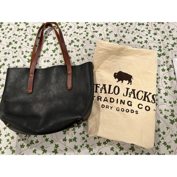 Buffalo Jackson Trading Co. Madison Leather Tote - Picture 3 of 5